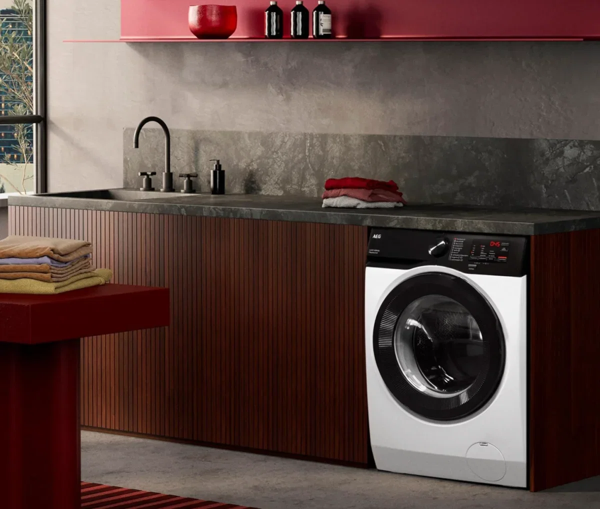 AEG Serie 6000 Waschmaschine KI WashAssist LR6AMZ48FL (8kg)