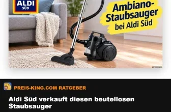 Ambiano beutelloser Staubsauger von Aldi Süd für 29,99 Euro
