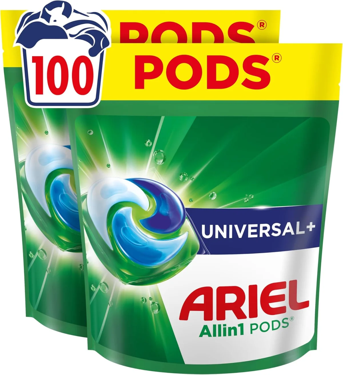 Ariel Pods Universal+ Waschmittel (100 W)
