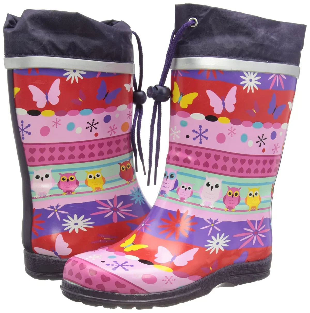 Beck Mädchen Eule Gummistiefel