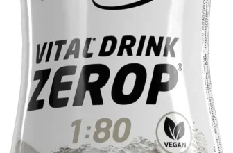 Flasche Best Body Nutrition Vital Drink Zerop Konzentrat im Geschmack Ginger Ale
