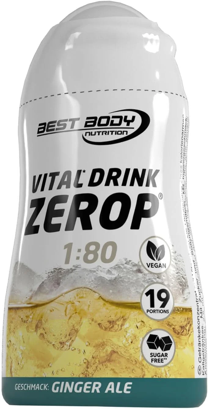 Best Body Nutrition Zerop Getränkekonzentrat Ginger Ale (48ml)