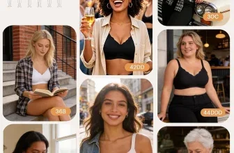 Collage von Frauen in verschiedenen Größen mit Bresdk BH, Text: Ein BH für jede Figur