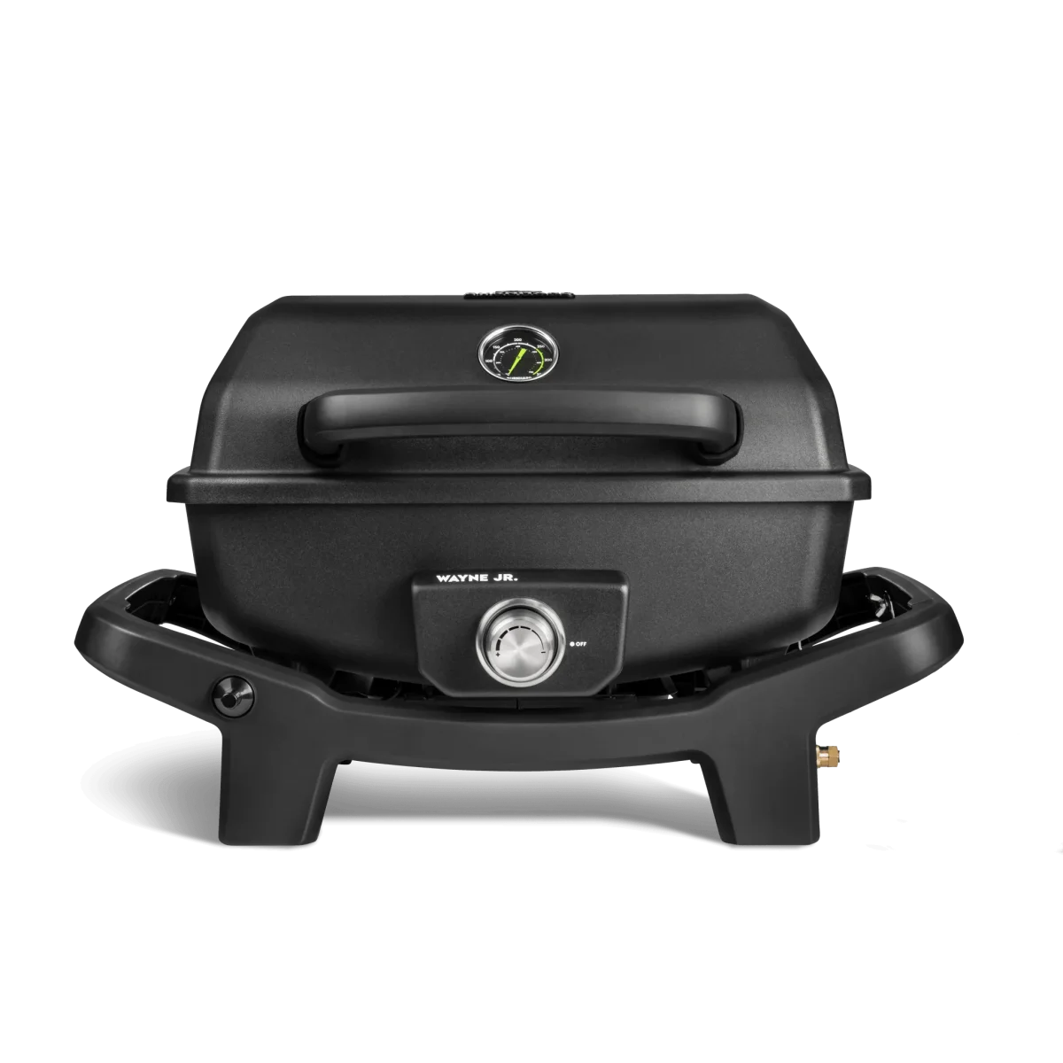 Burnhard WAYNE Jr. Balkongrill 1-Brenner inkl. Gasflaschen Adapter