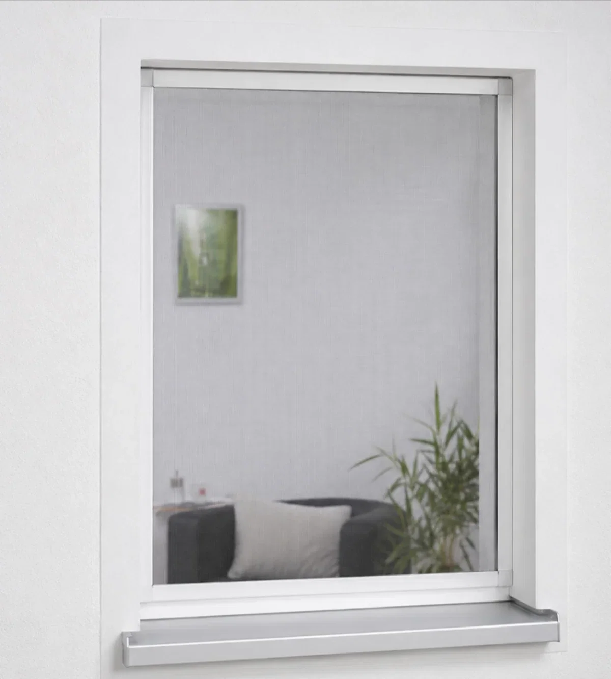 CULEX Fliegengitter mit Magnet-Klick-Befestigung Insektenschutz B-Ware (130x150cm)