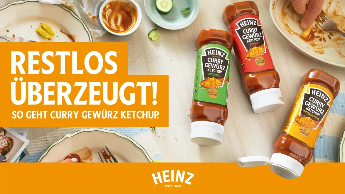 marktguru: 50 % Cashback auf Heinz Curry Gewürz Ketchup