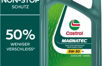 Castrol Magnatec 5W-30 Motoröl 5L mit Non-Stop Schutz und 50% weniger Verschleiß