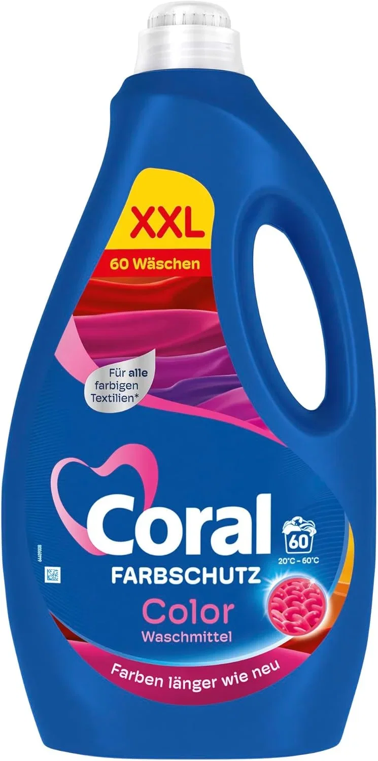 Coral Farbschutz Color Waschmittel XXL