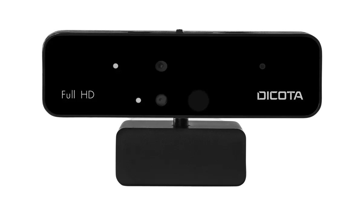 Dicota Webcam pro mit Gesichtserkennung Full Hd