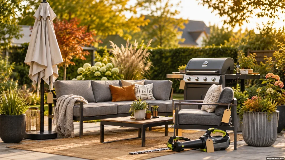 Gartenmöbel, Grill und Outdoor-Produkte im Sale Ende August