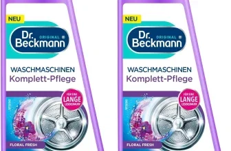 Dr. Beckmann Komplett-Pflege für Trommel, Gummidichtung und Waschmittelschublade einer Waschmaschine