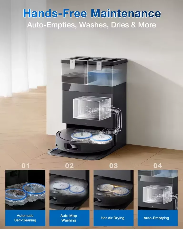 ECOVACS Deebot T30e Omni Robot Vacuum Cleaner