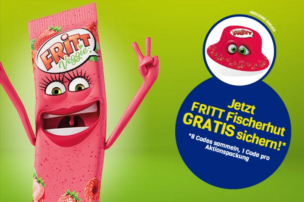 FRITT Fischerhut gratis – mit 8 Aktionscodes zur Prämie