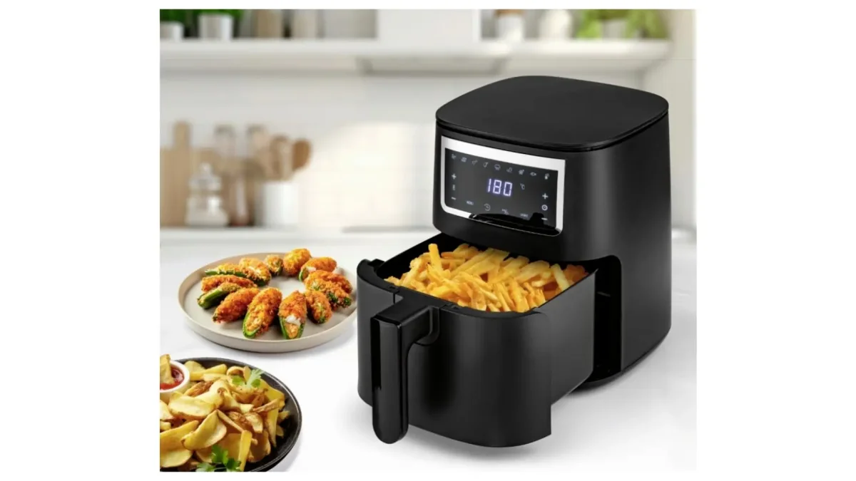 GourmetMaxx Heißluft-Fritteuse Digital 4l 1300W