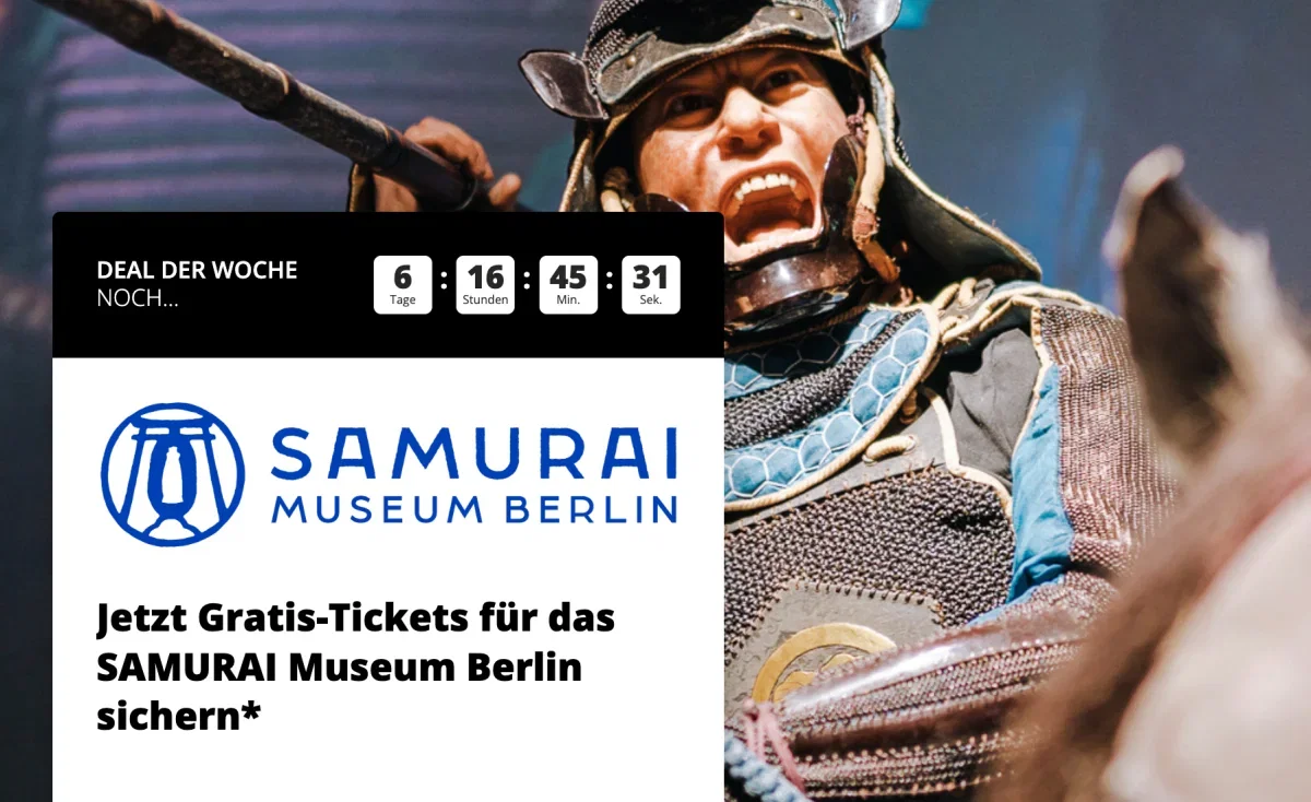 Gratis-Eintritt ins SAMURAI Museum Berlin – 500 Tickets ab heute