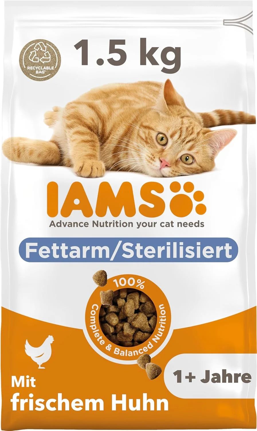 IAMS Sterilised Katzenfutter – zum starken Spar-Abo-Preis (1.5kg)