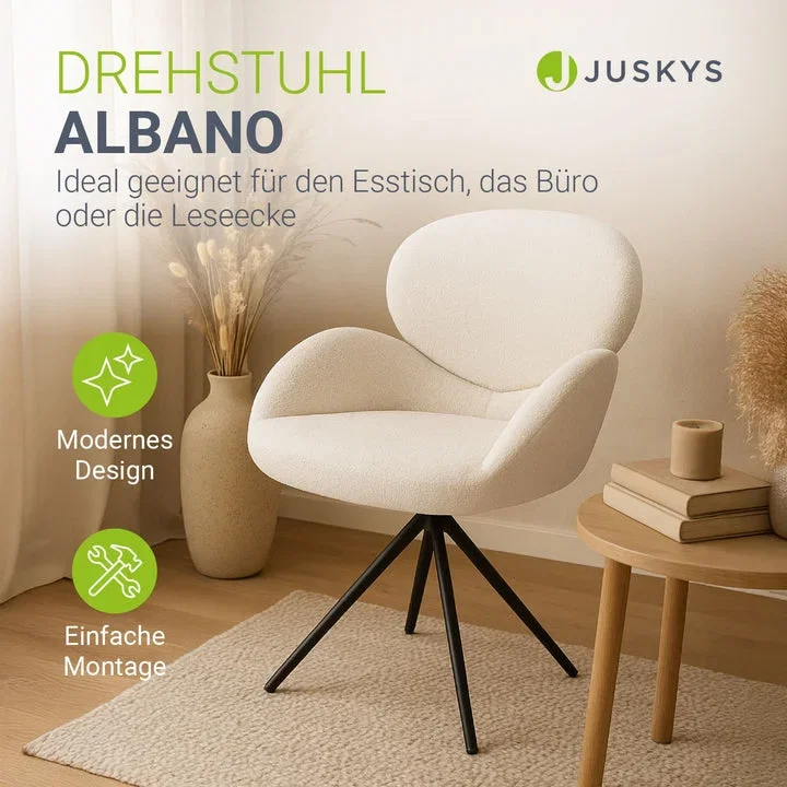 Juskys Drehstuhl Albano