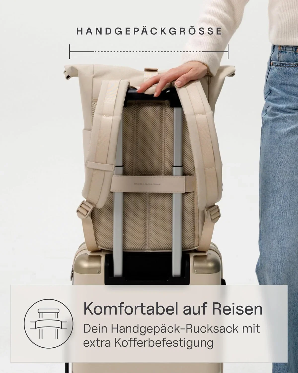 Kapten & Son Rolltop Rucksack Lund Basic