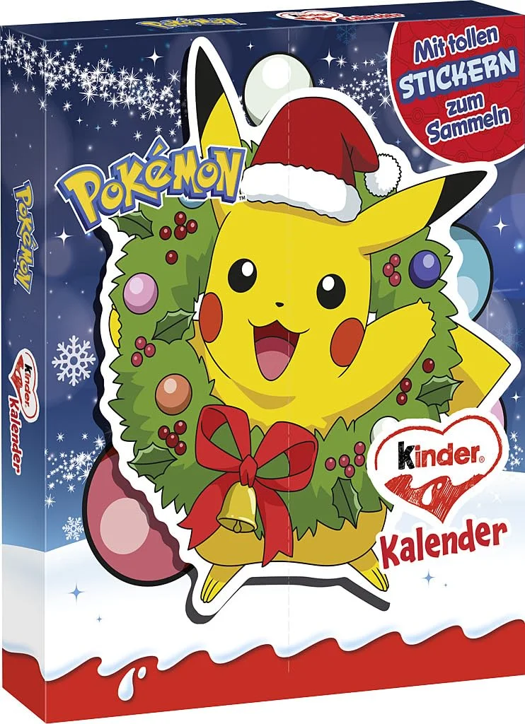 kinder Pokémon Adventskalender 2026 mit Pikachu-Motiv