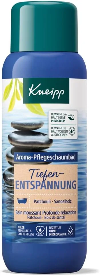 Kneipp Aroma-Pflegeschaumbad Tiefenentspannung – Badezusatz (400ml)