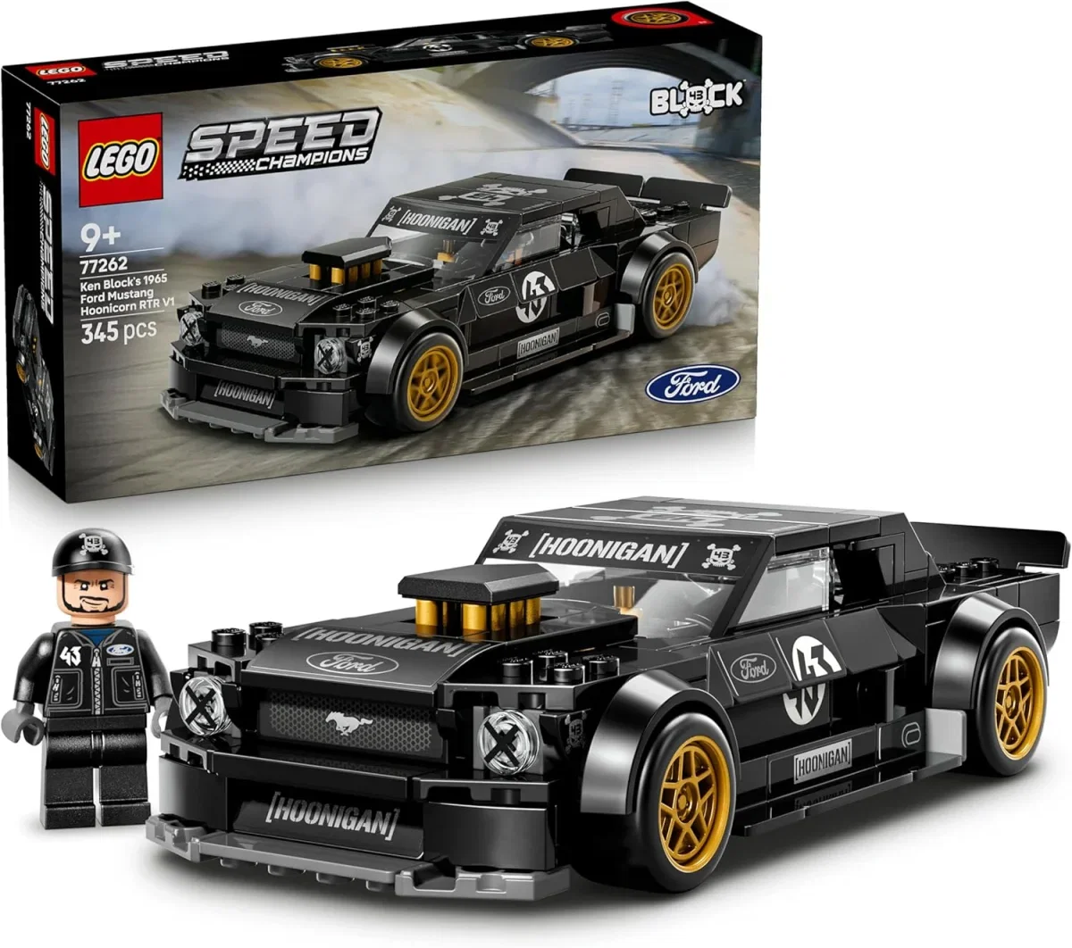 LEGO Speed Champions Ken Blocks 1965 Ford Mustang Hoonicorn V1 (77262)