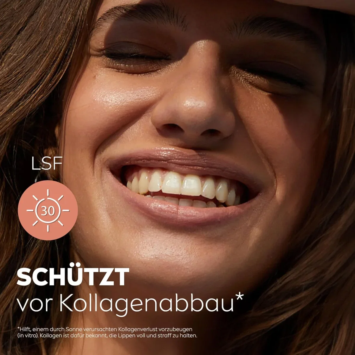 Labello Caring Beauty Nude Lippenpflegestift mit Farbe und Sonnenschutz LSF30