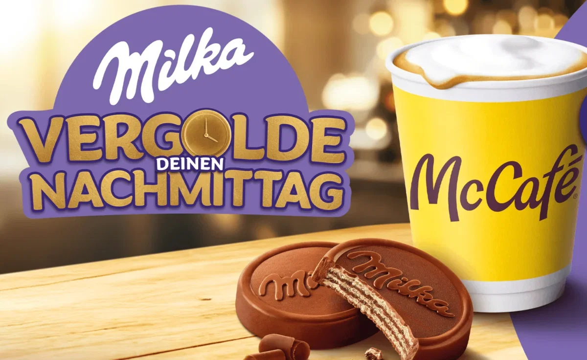 Bis zu 6 Gratis-Kaffees bei McDonald’s nach Kauf einer Packung  Milka Kekse oder Küchlein