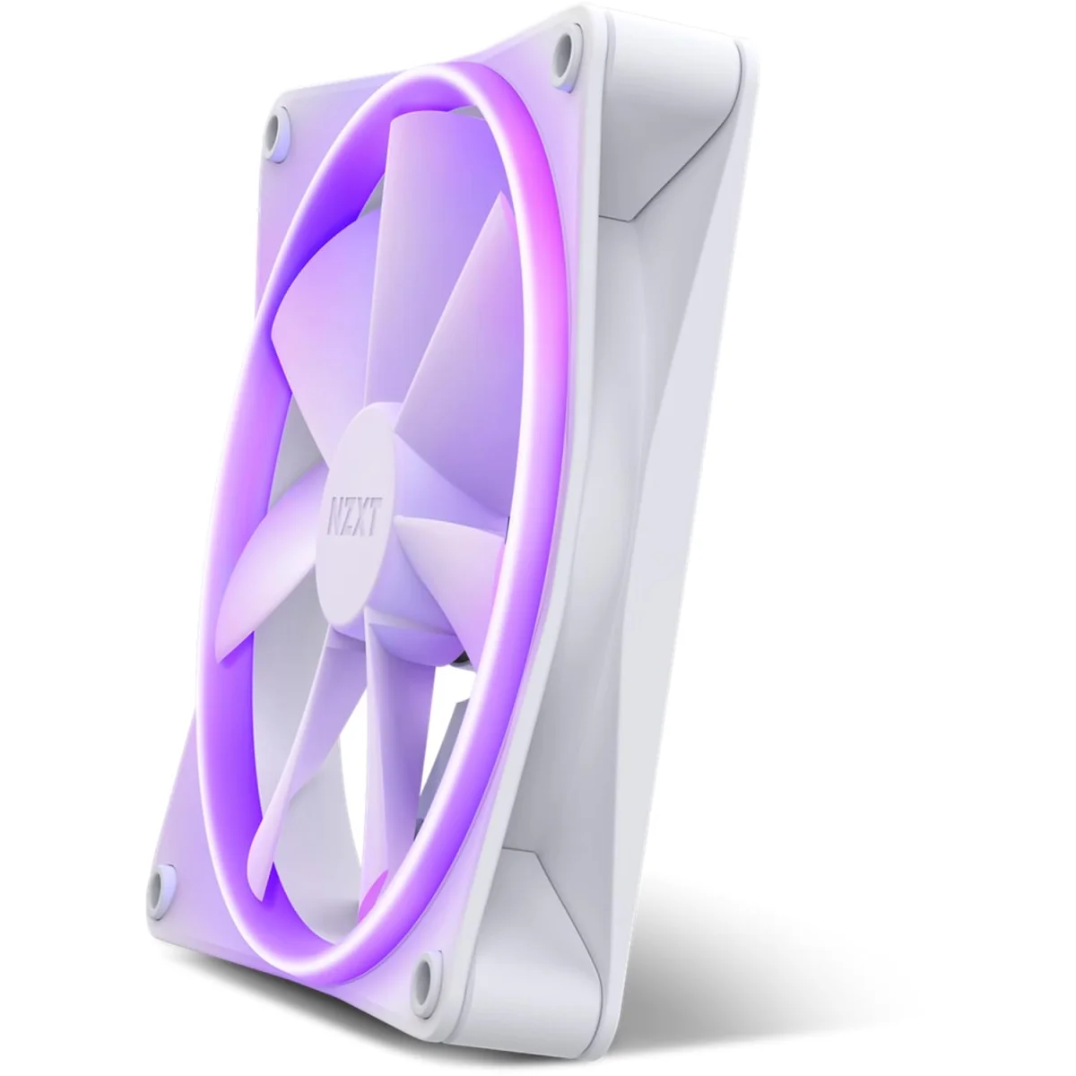 NZXT F140 RGB (140mm PWM RGB PC-Lüfter – Weiß)