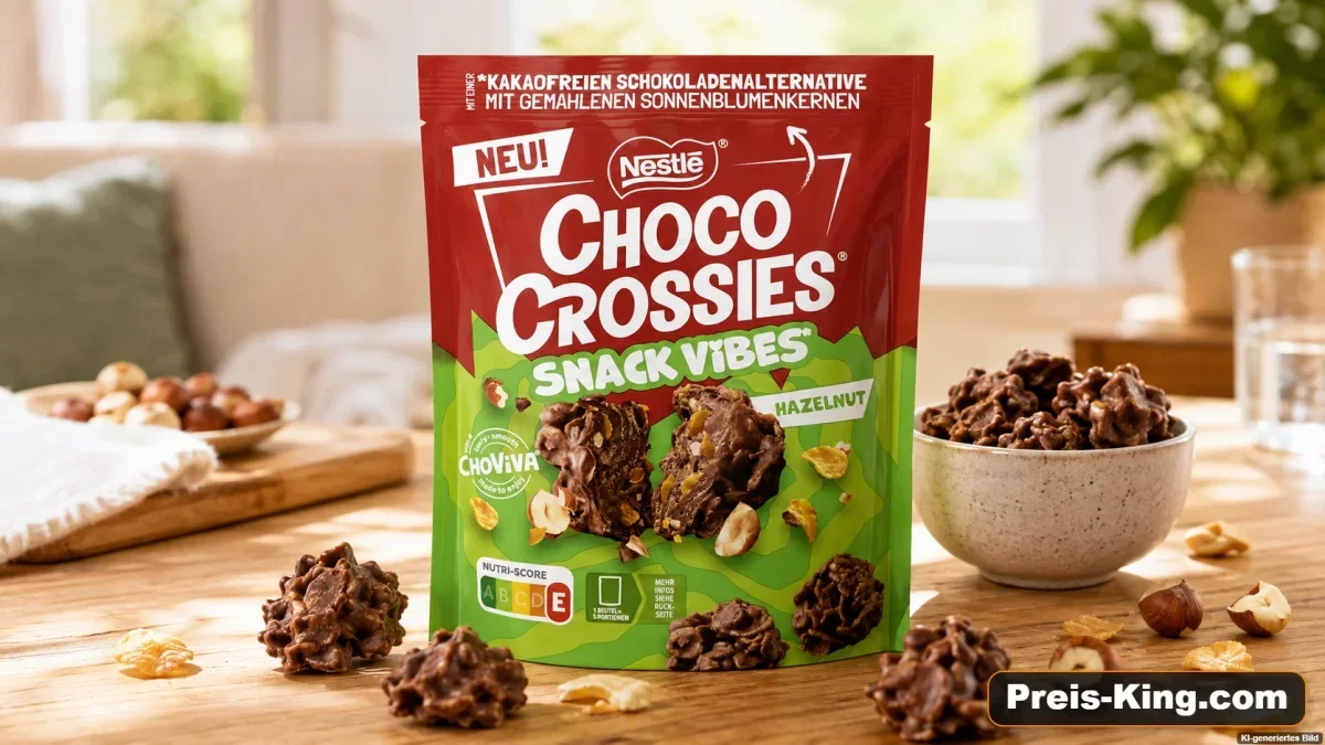 Nestlé CHOCO CROSSIES Snack Vibes (100g)