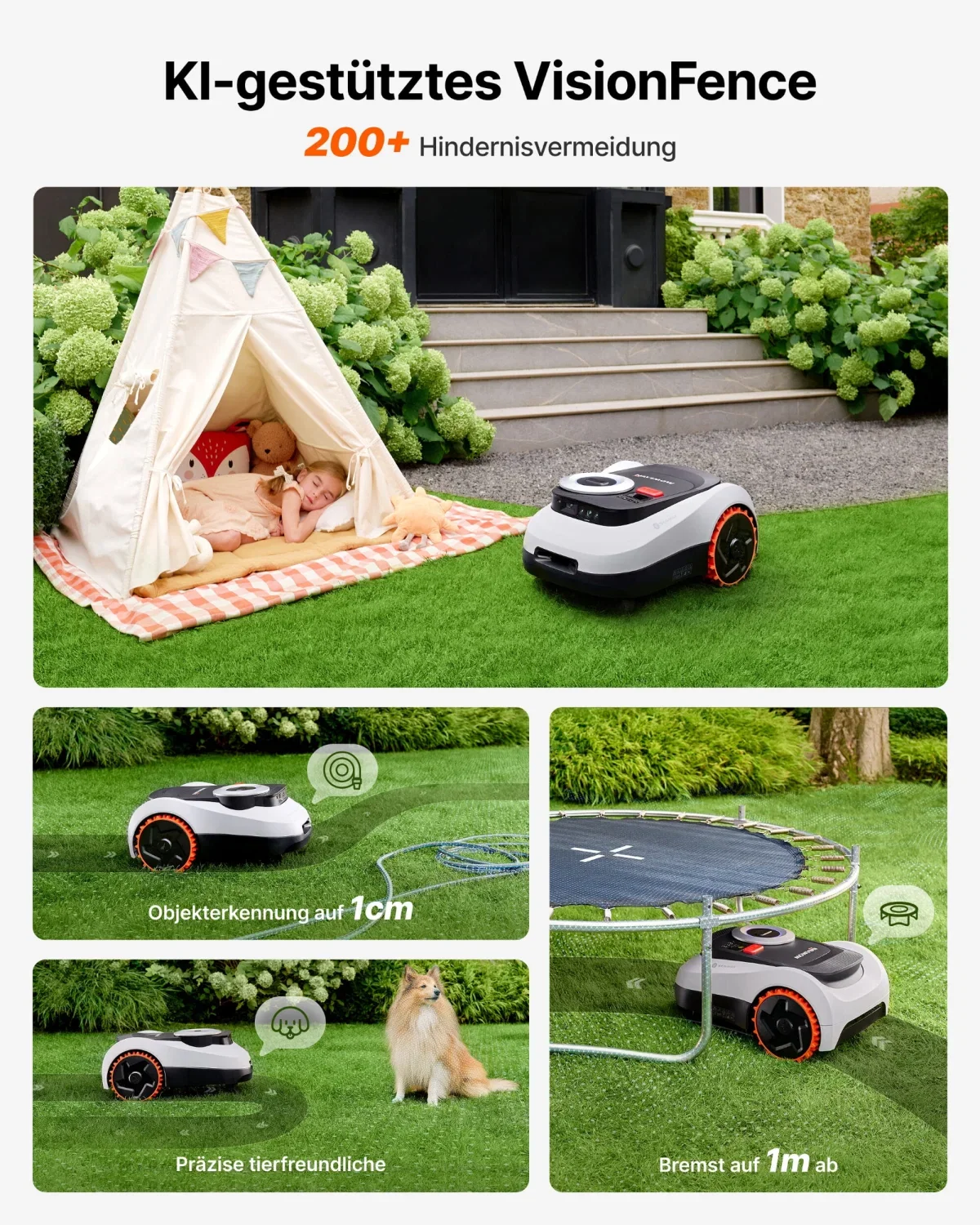 Segway Navimow i215 LiDAR-Mähroboter
