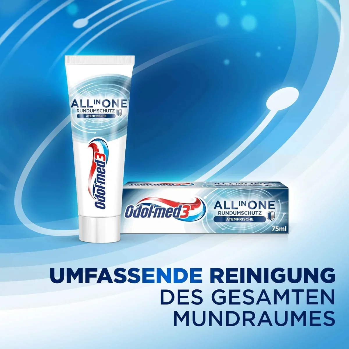 Odol-med3 All in One Rundumschutz Atemfrische Zahnpasta (75ml)