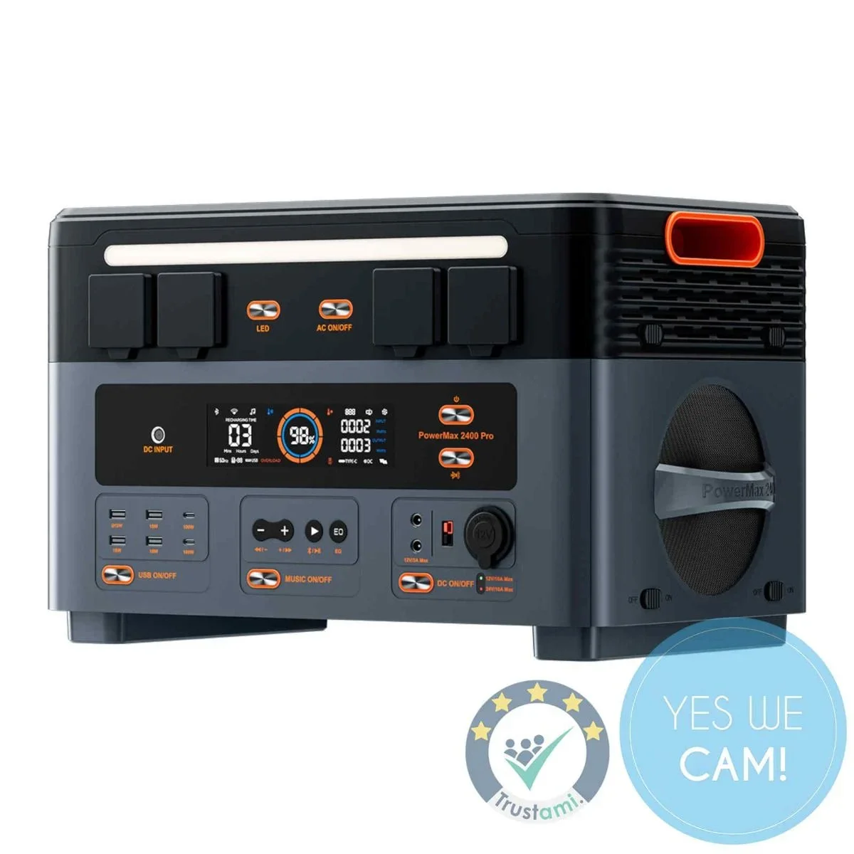 OSCAL Power Max 2400 SE Tragbare Ladestation