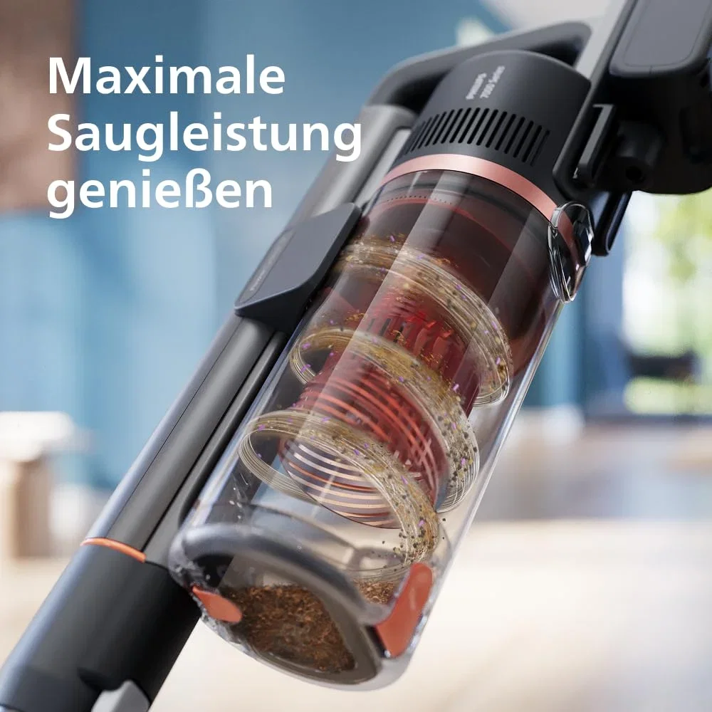 PHILIPS Akku-Staubsauger SpeedPro Max 7000 Serie XC7065/01