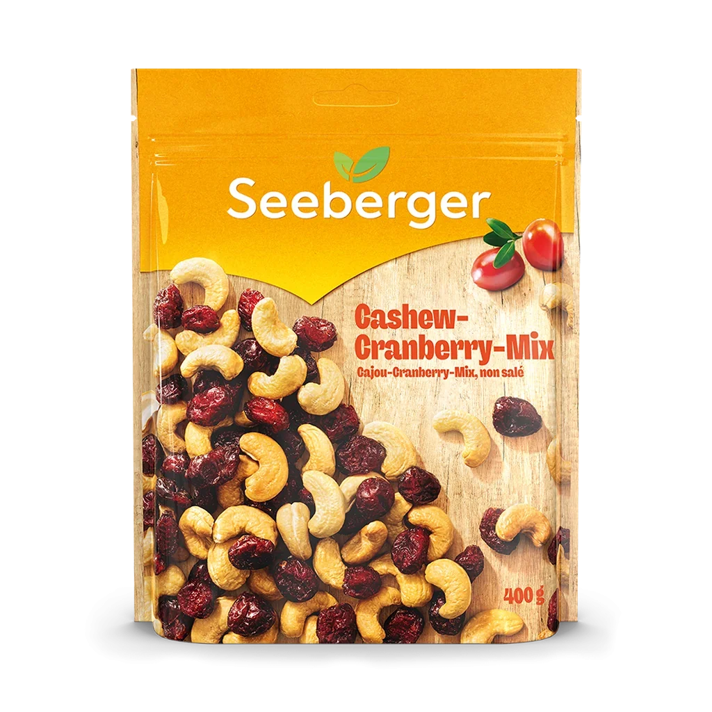 Seeberger Cashew-Cranberry-Mix