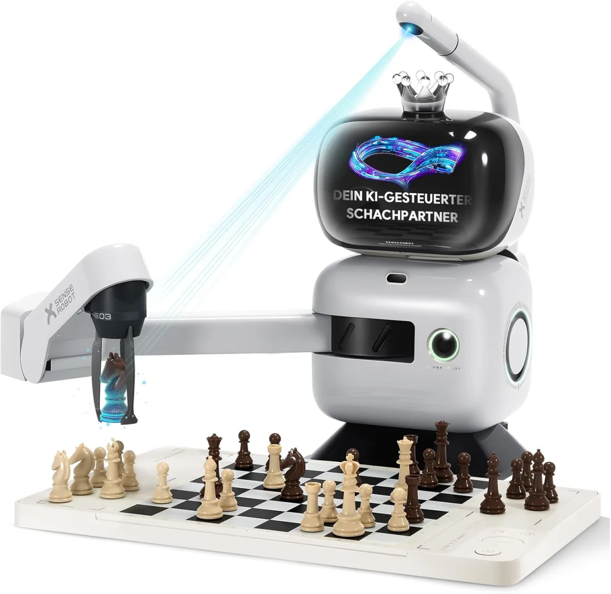 SenseRobot Chess KI-Schachroboter mit elektronischem Schachbrett