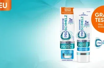 Sensodyne Proschmelz Clinical Zahnpasta mit Aktionssticker