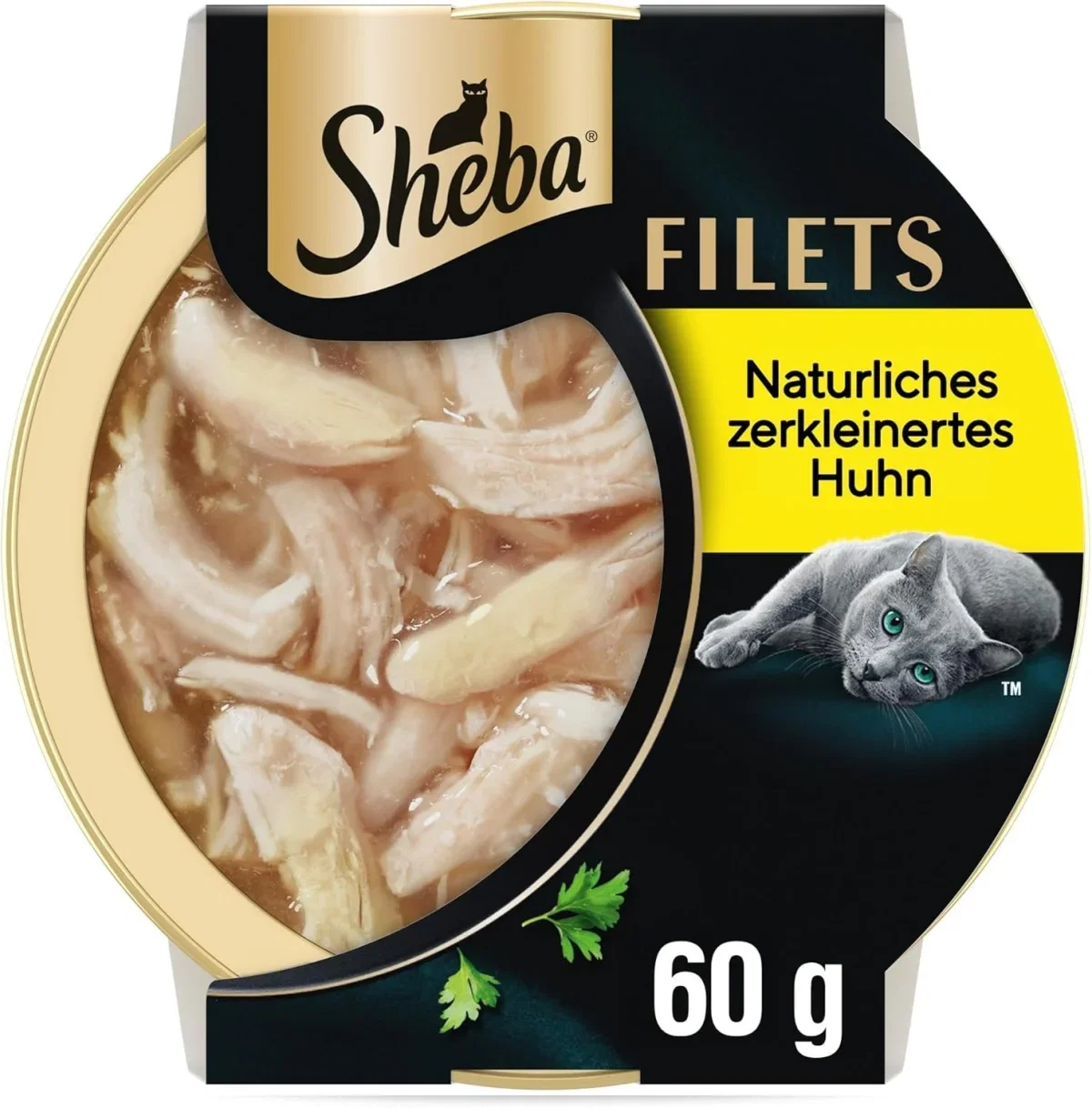 Sheba Filets Katzennassfutter Huhn 16er Pack (16x60g)