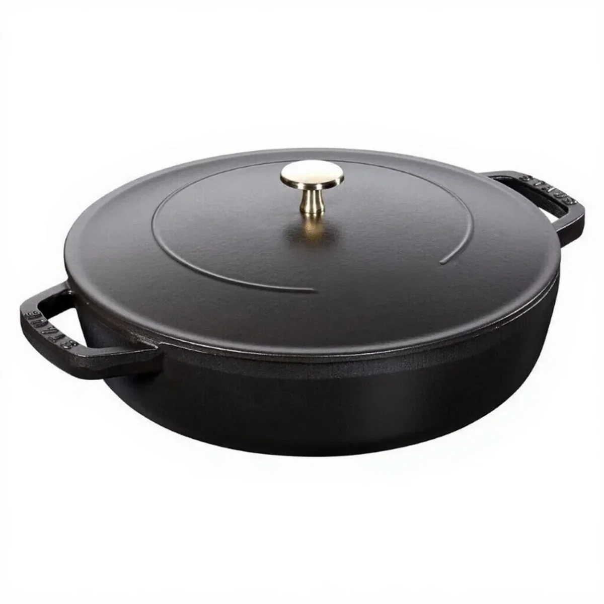Staub Runder Gusseisen-Schmortopf mit Deckel 28 cm (3,7 l)