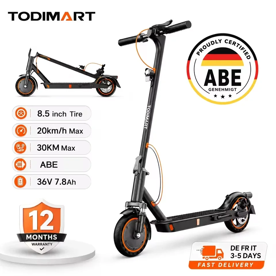 TODIMART T3A Elektroroller (mit Straßenzulassung)