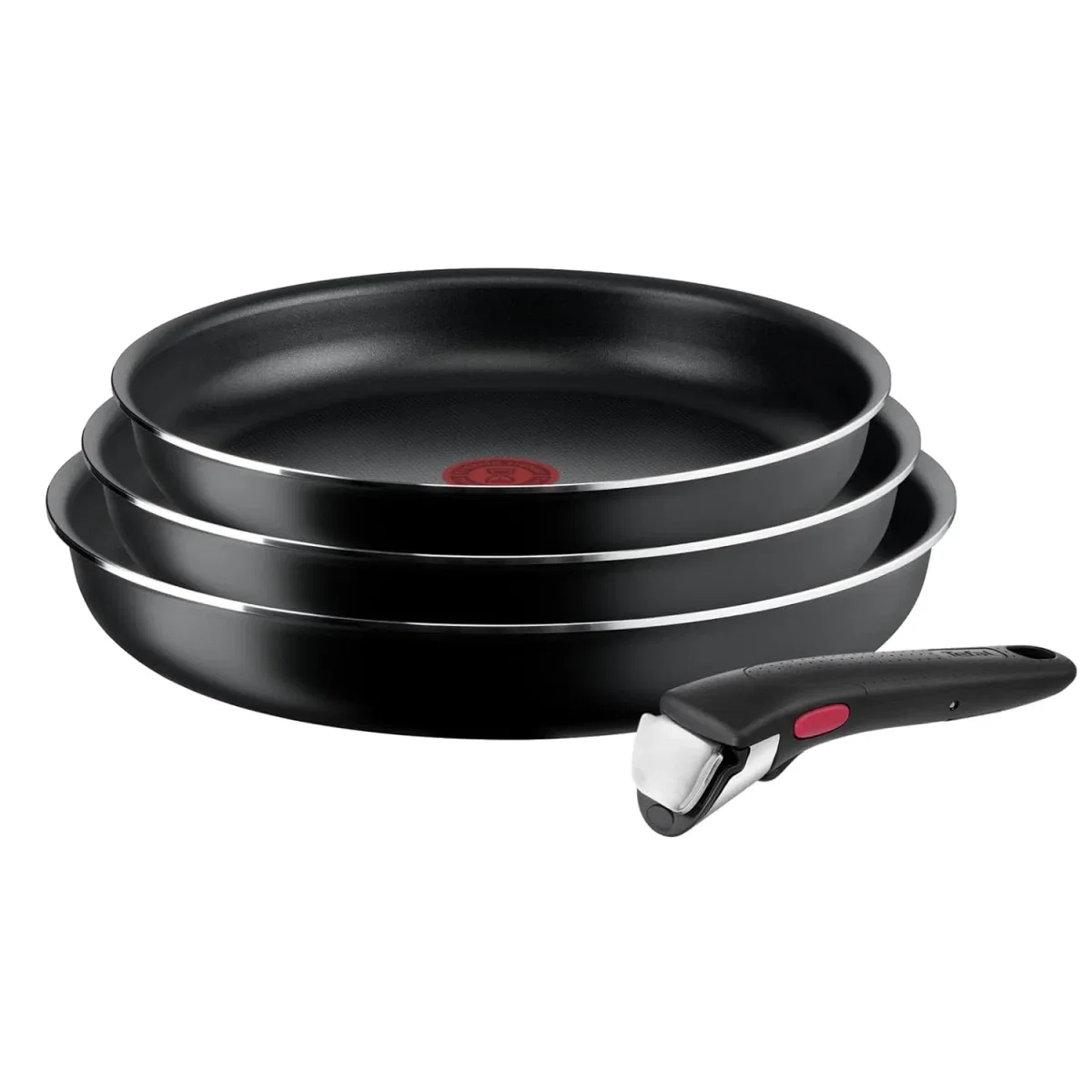 Tefal Ingenio Easy On Pfannenset L15992 (abnehmbarer Griff 22/ 24/26 cm 4-teilig)