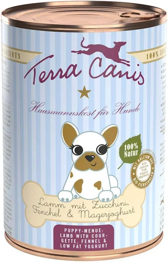 Preisfehler 🚨 Terra Canis Lamm mit Zucchini Fenchel und Magerjoghurt (12x400g)