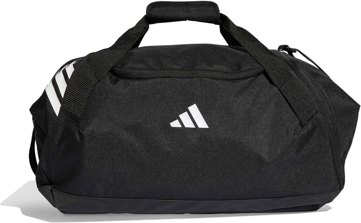 adidas Unisex Tiro Duffle Bag Medium Duffel (Black/White One Size)
