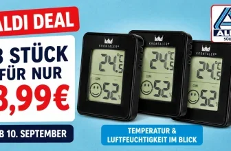 Drei Krontaler Thermo-Hygrometer zum Aldi-Süd-Angebot für 3,99 Euro