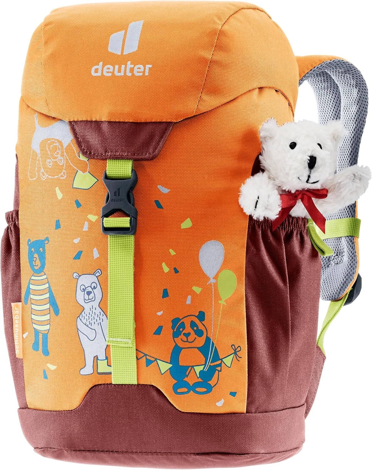deuter Schmusebär Kinderrucksack Limited Edition mit Teddybär (8l)