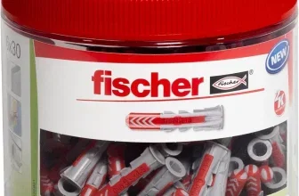 fischer DuoPower 6x30 Universaldübel in einer handlichen Runddose mit 200 Dübeln