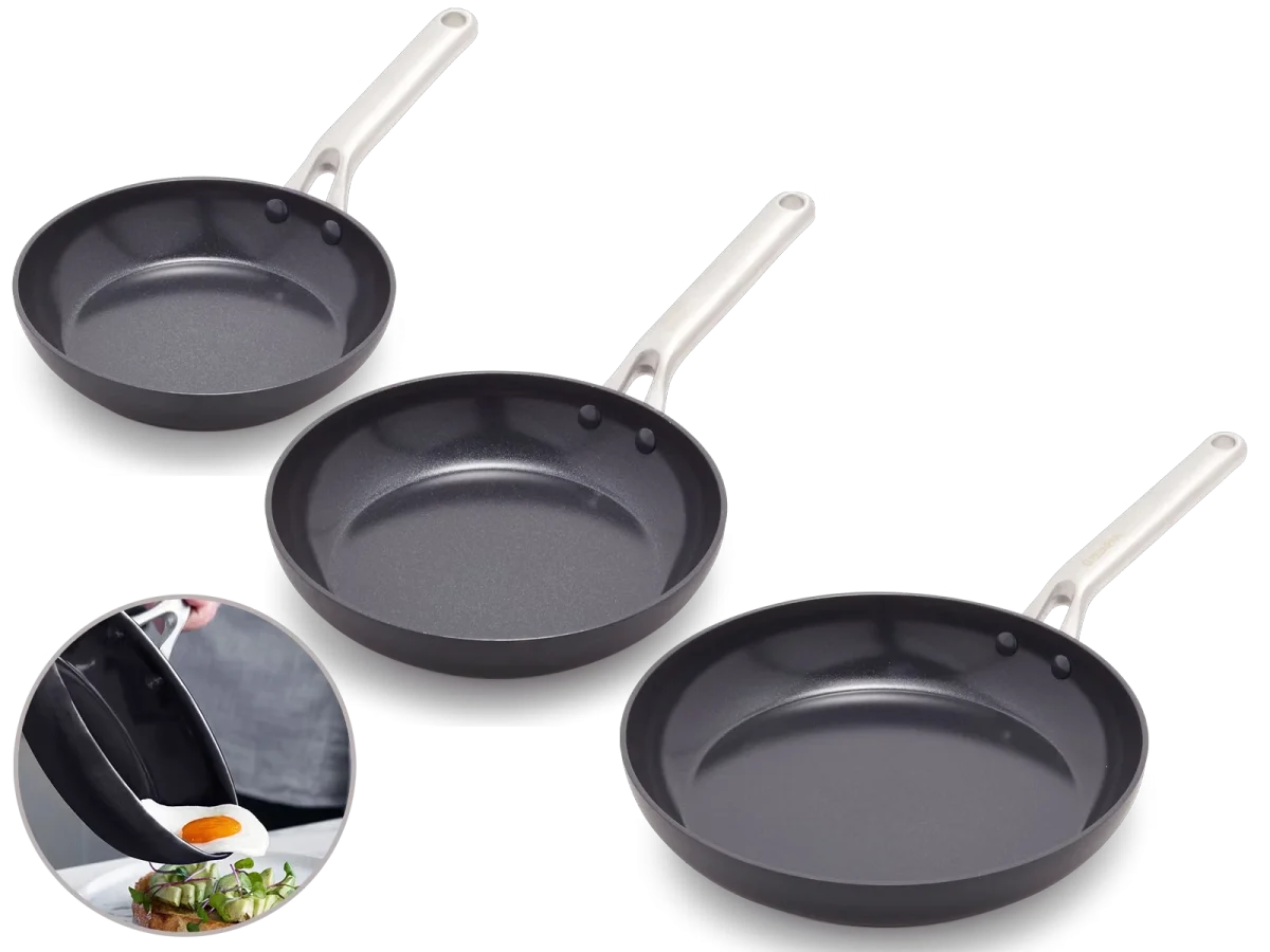 Greenpan Omega Bratpfannen-Set (20 24 und 28 cm)