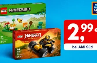 LEGO Minecraft und Ninjago Sets zum Aldi-Süd-Angebot für 2,99 Euro