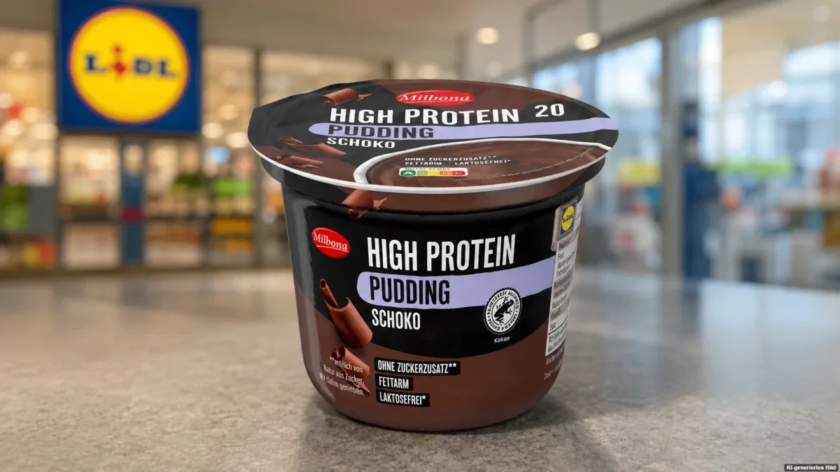 Lidl Rückruf: Milbona High Protein Pudding Schoko ist betroffen