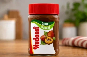 Nudossi Nuss-Nougat-Creme im roten Glasdeckel – Rückruf wegen Salmonellen