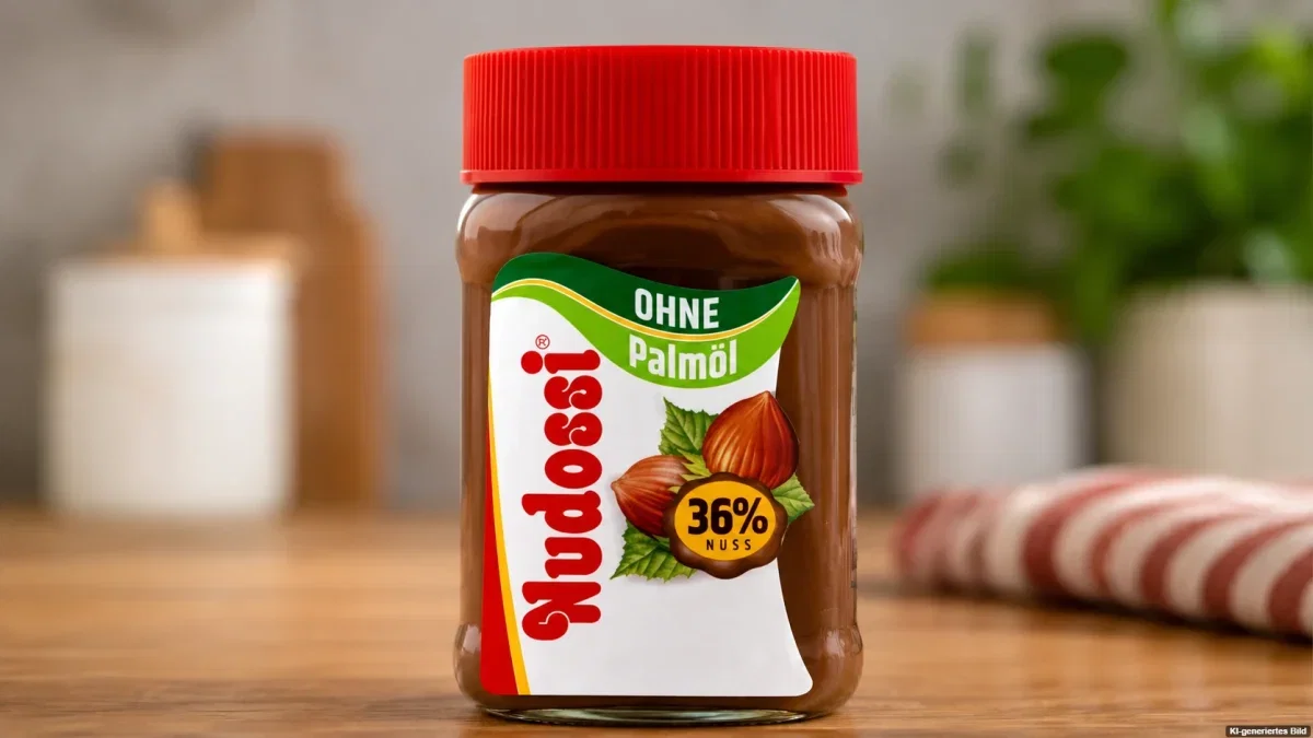Nudossi Nuss-Nougat-Creme im roten Glasdeckel – Rückruf wegen Salmonellen